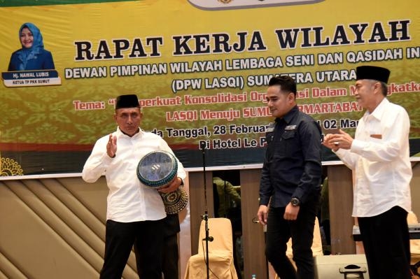 Edy Rahmayadi Minta Qasidah Terus Jadi Perekat Umat